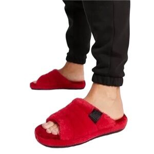 UGG Men's Fluff You Slippers Samba Red
